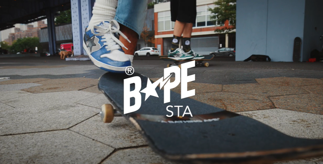 Skate with BAPE® SK8 STA in New York City