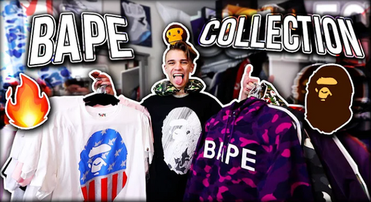 MY ENTIRE BAPE COLLECTION!!