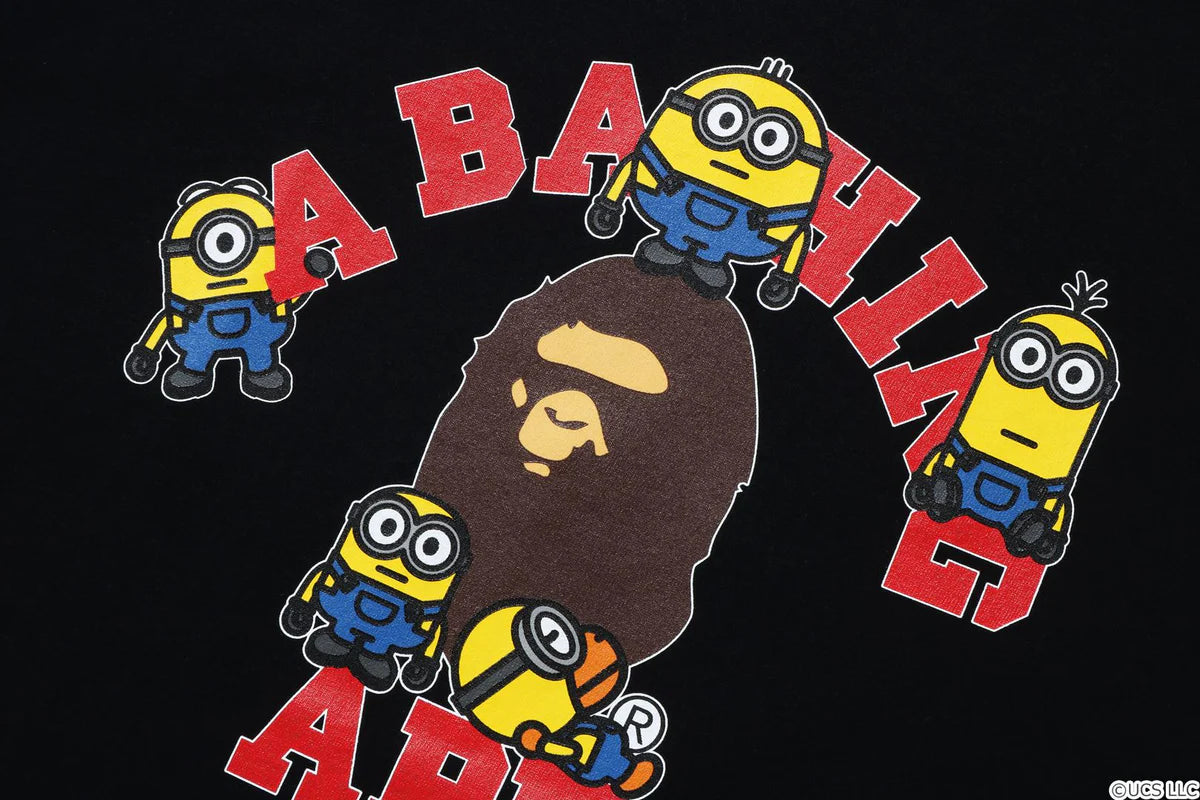 BAPE® X MINIONS COLLEGE TEE