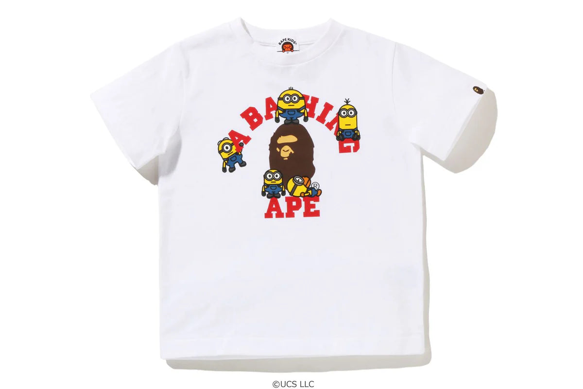 BAPE® X MINIONS COLLEGE TEE