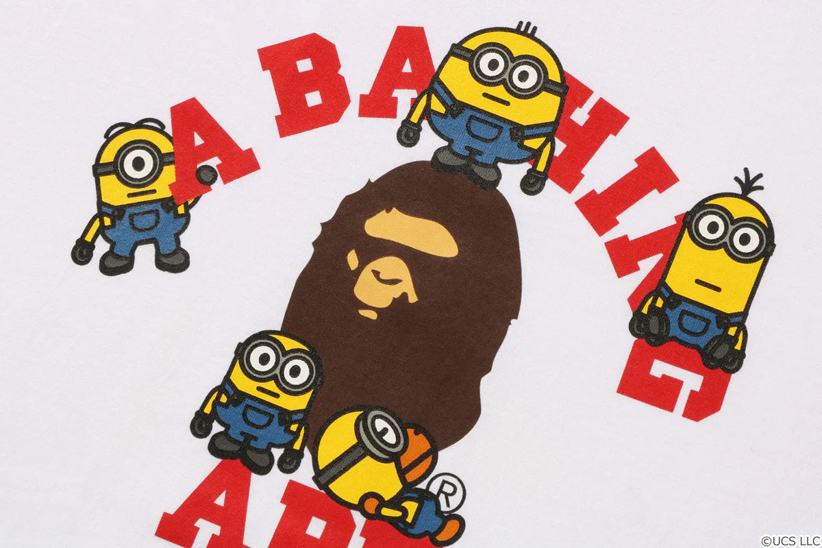 BAPE® X MINIONS COLLEGE TEE