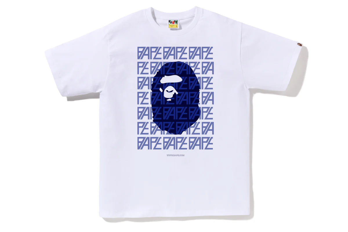 BAPE LOGO MONOGRAM TEE MENS