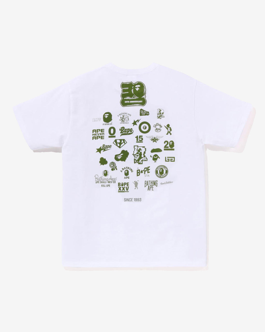 30th Anniversary Tee #2 White x Green