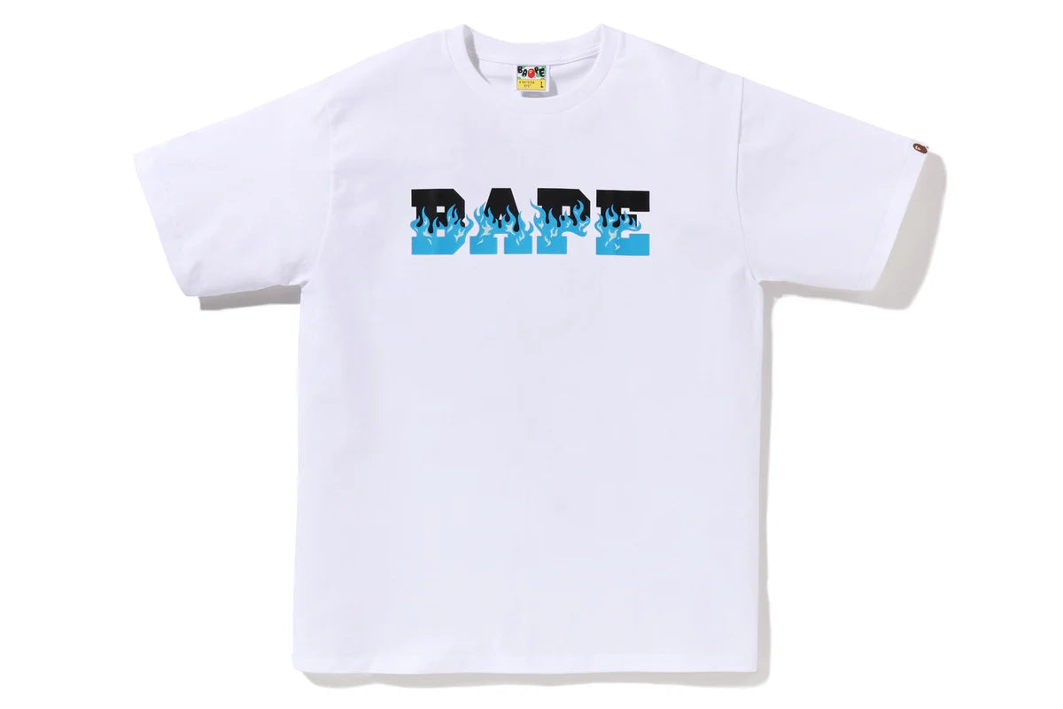 FLAME BAPE LOGO TEE