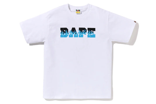 FLAME BAPE LOGO TEE