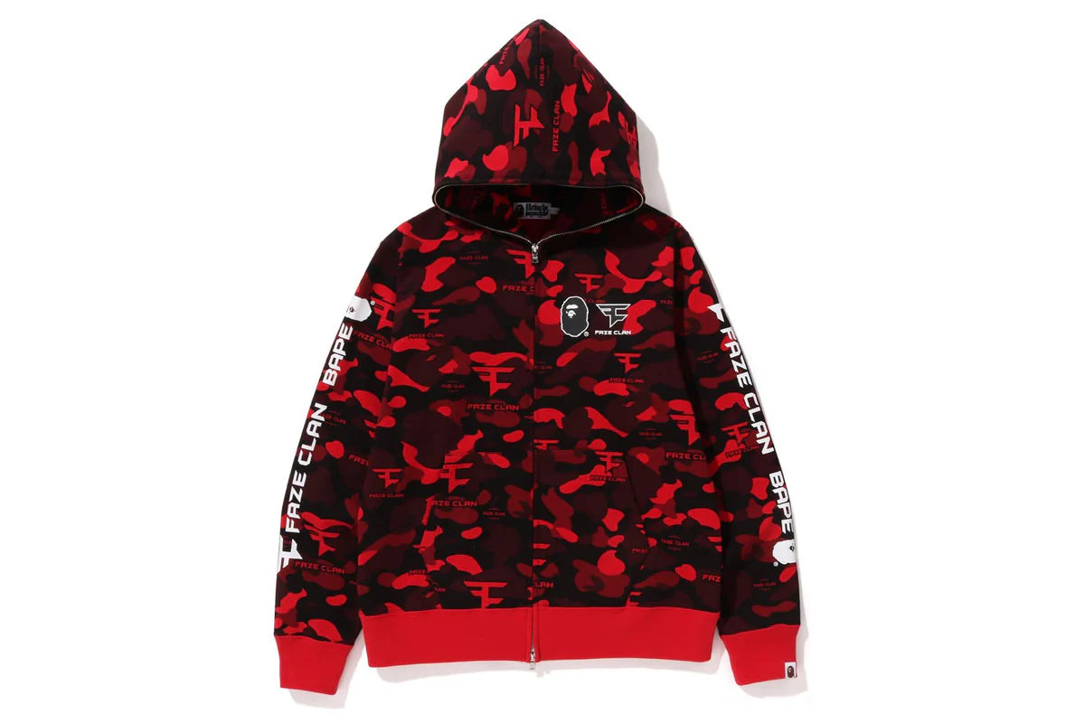 BAPE® X FAZE CLAN FULL ZIP HOODIE