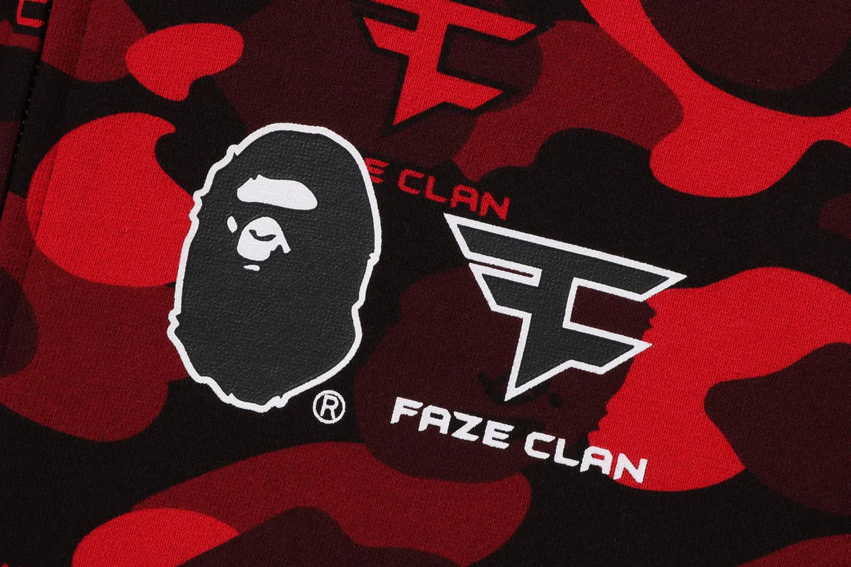 BAPE® X FAZE CLAN FULL ZIP HOODIE