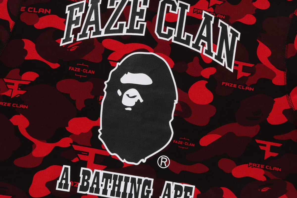 BAPE® X FAZE CLAN FULL ZIP HOODIE