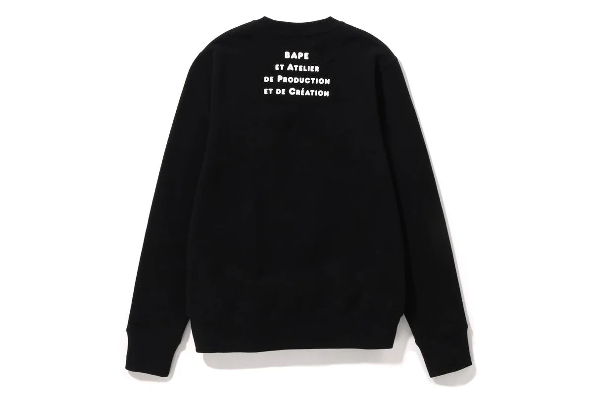 BAPE® X A.P.C. MILO WIDE CREWNECK