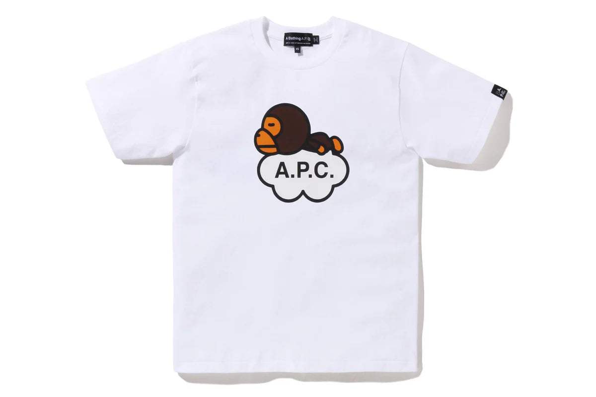 BAPE® X A.P.C. MILO WIDE TEE