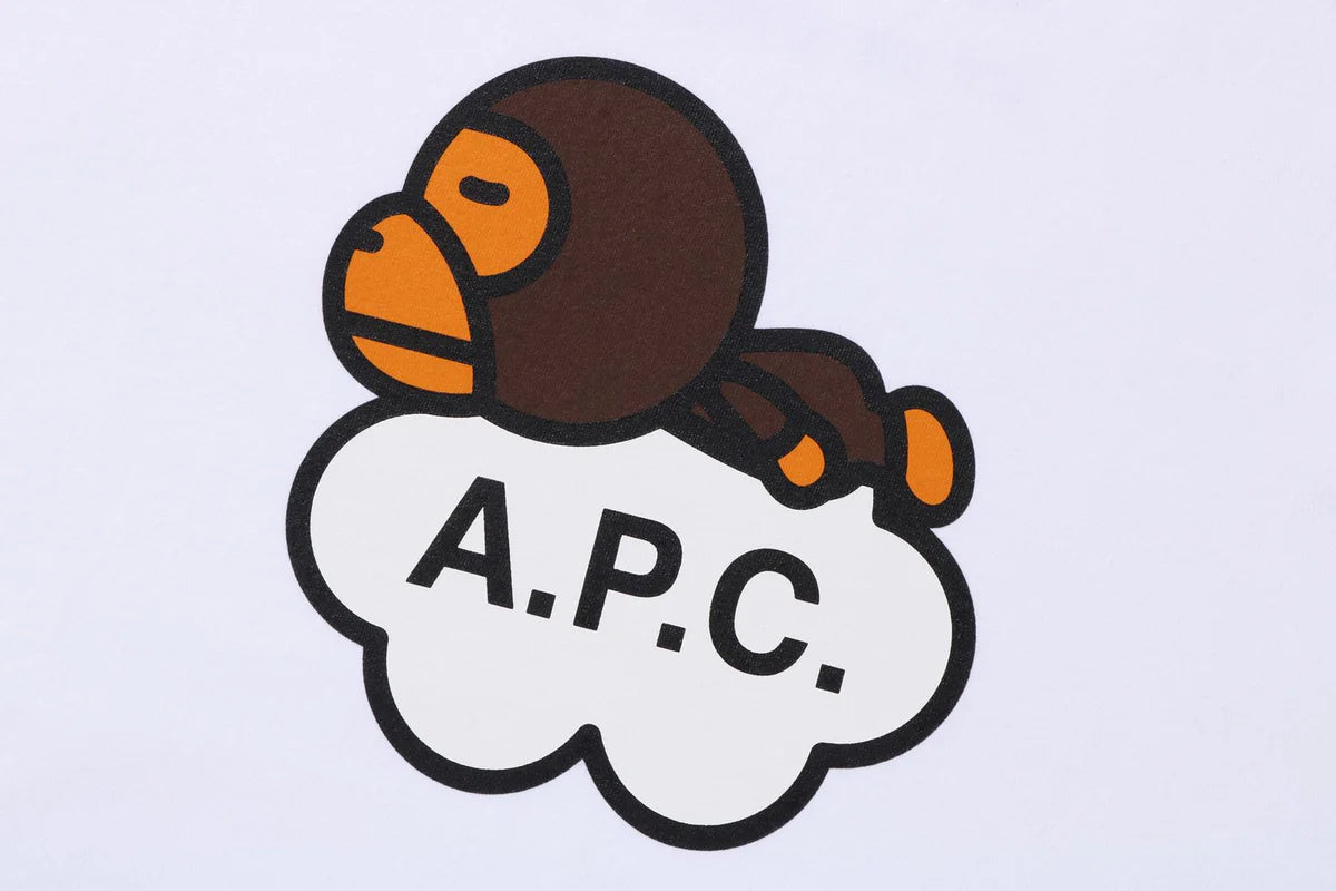 BAPE® X A.P.C. MILO WIDE TEE