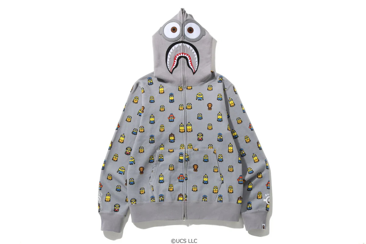 BAPE® X MINIONS SHARK FULL ZIP HOODIE