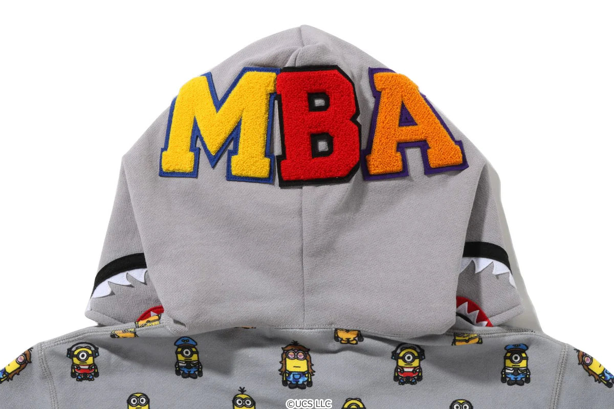 BAPE® X MINIONS SHARK FULL ZIP HOODIE