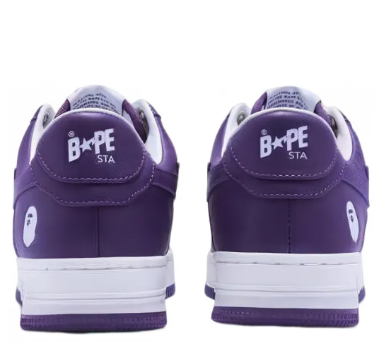 A BATHING APE® Bape Sta #4 M1 "Purple" Sneakers