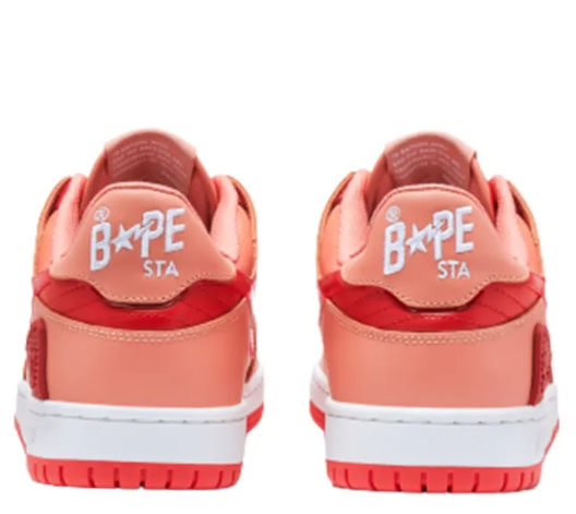 BAPE A BATHING APE Bape SK8 Sta Red Gradation