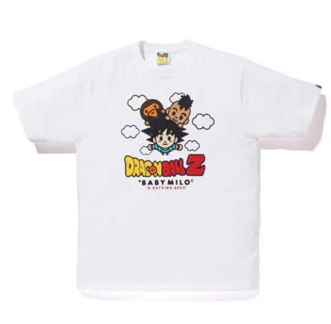 A BATHING APE Bape X DRAGON BALL Z T-shirt Unisex