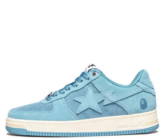 BAPE A BATHING APE Bape Sta Blue Suede