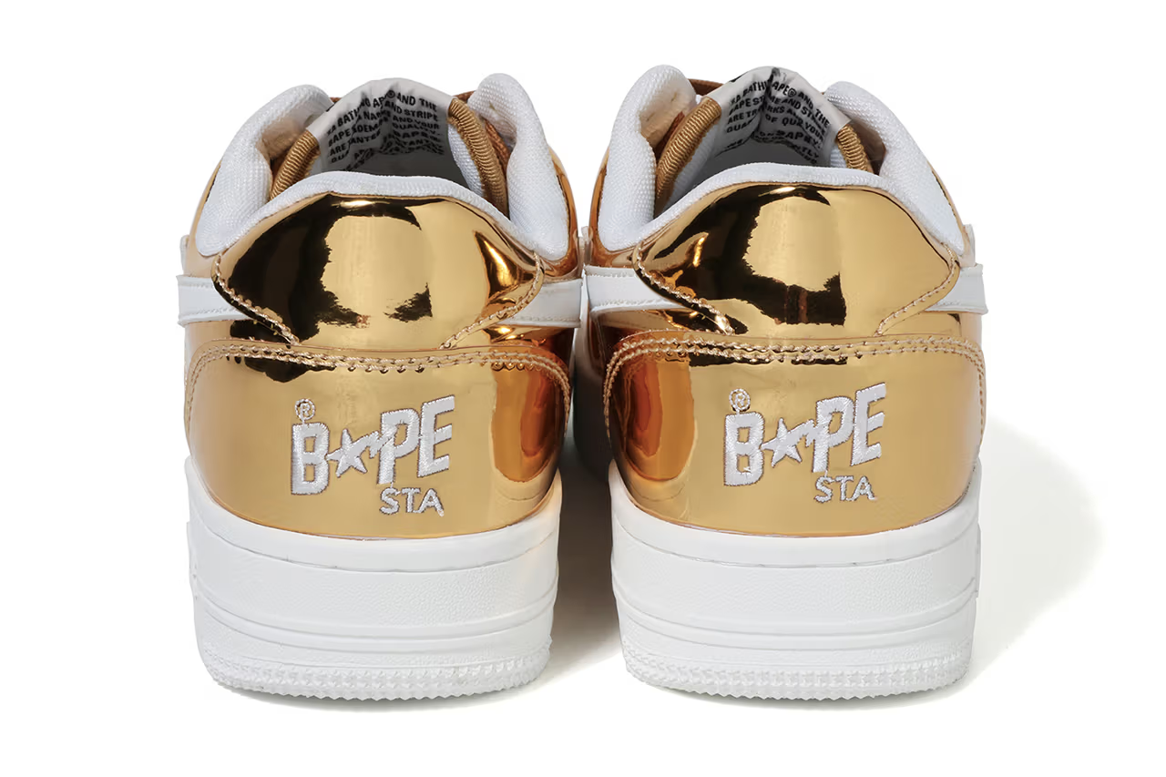 Bapesta Low 'Gold Foil'