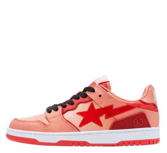 BAPE A BATHING APE Bape SK8 Sta Red Gradation