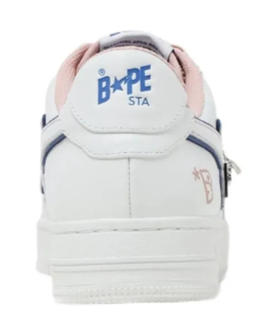 BAPE A BATHING APE Bape Sta BAPY White Pink Women's