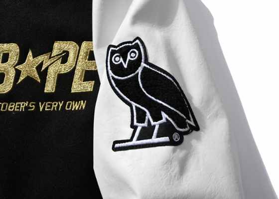 BATHING APE LOGO TRACK JACKET