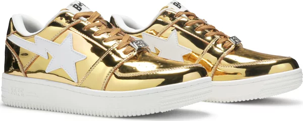 Bapesta Low 'Gold Foil'