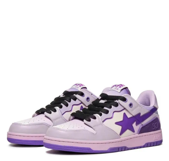 A BATHING APE Bape SK8 Sta Purple