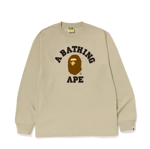 BAPE College L/S Tee FW22