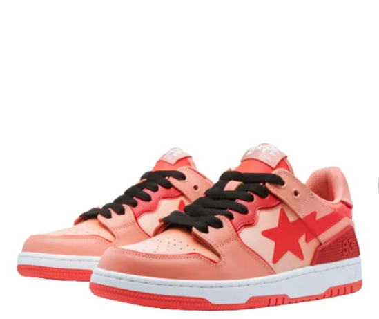 BAPE A BATHING APE Bape SK8 Sta Red Gradation