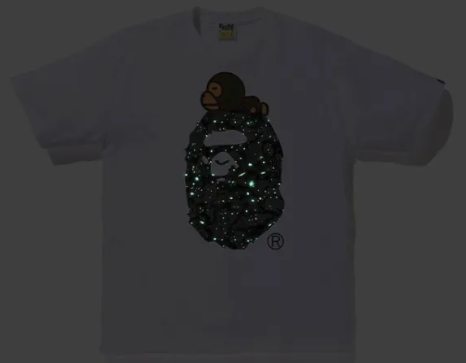 A BATHING APE Ape Head Series T-shirt Unisex