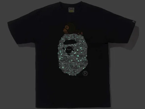 A BATHING APE Ape Head Series T-shirt Unisex