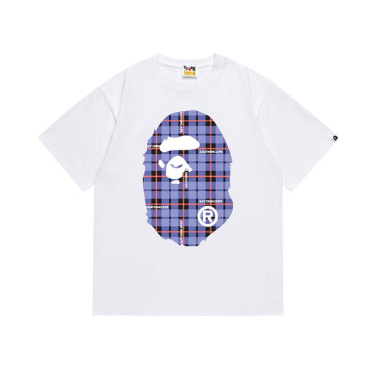 Bape Check College Tee