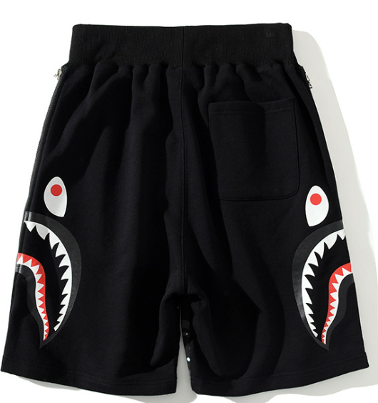 Color Camo Shark Sweat Shorts