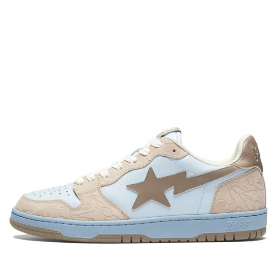 BAPE A BATHING APE Court Sta Beige