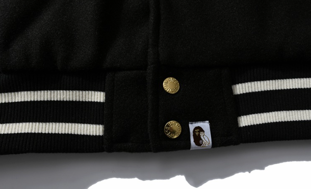 BATHING APE LOGO TRACK JACKET