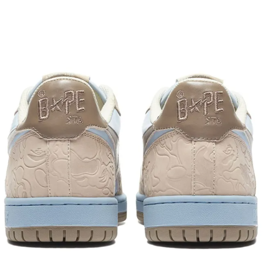 BAPE A BATHING APE Court Sta Beige