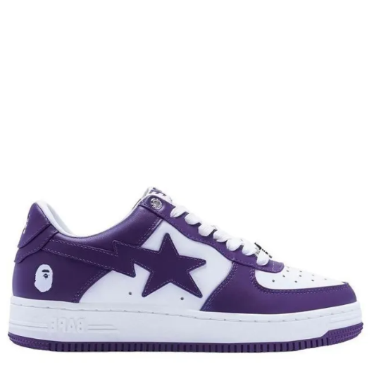 A BATHING APE® Bape Sta #4 M1 "Purple" Sneakers