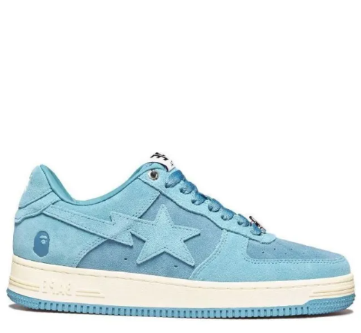 BAPE A BATHING APE Bape Sta Blue Suede