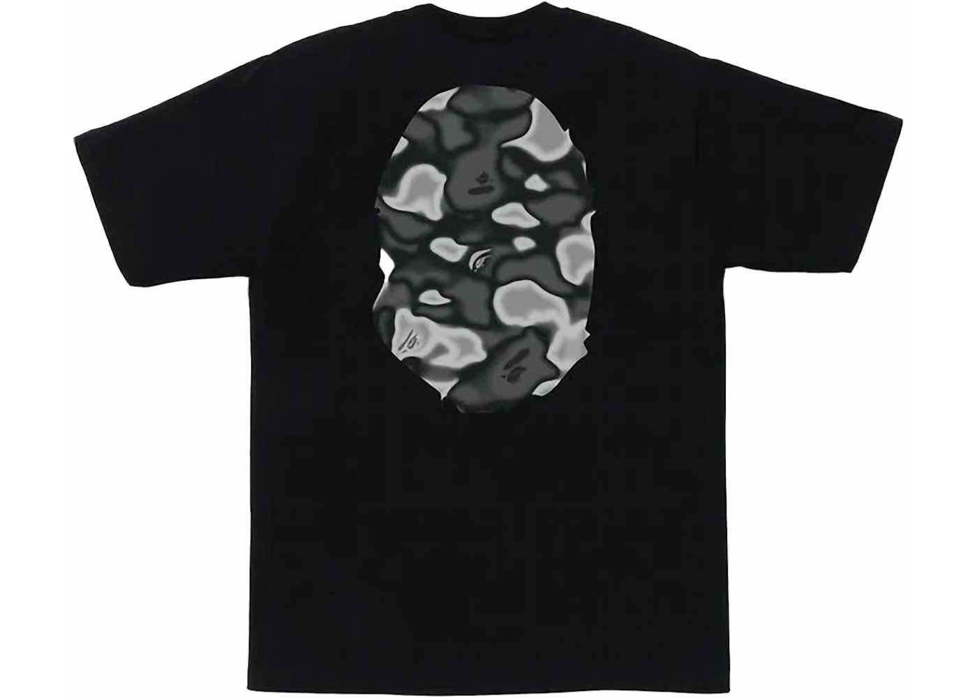 BAPE Liquid Camo Big Ape Head Tee