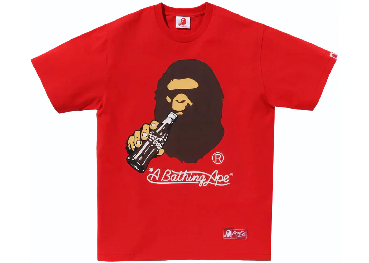 BAPE x Coca-Cola Ape Head Tee