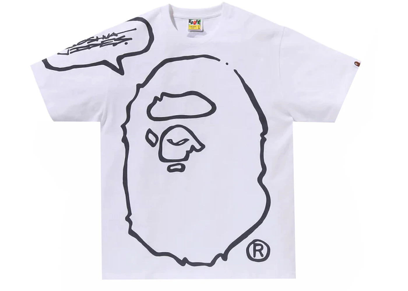 BAPE x Joshua Vides Ape Head Tee