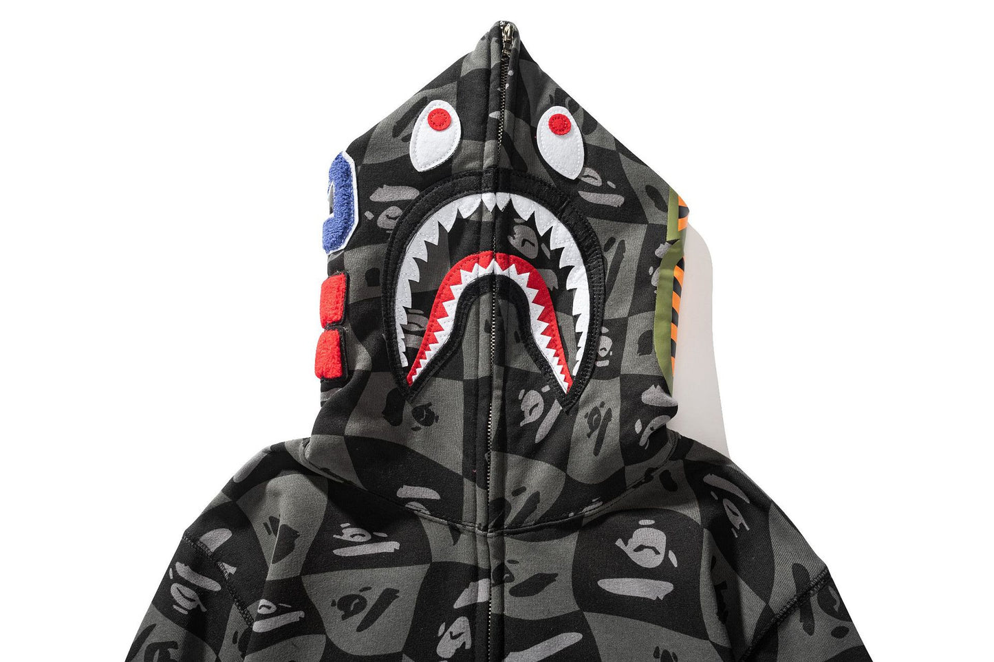 ABC CAMO SHARK PULLOVER HOODIE