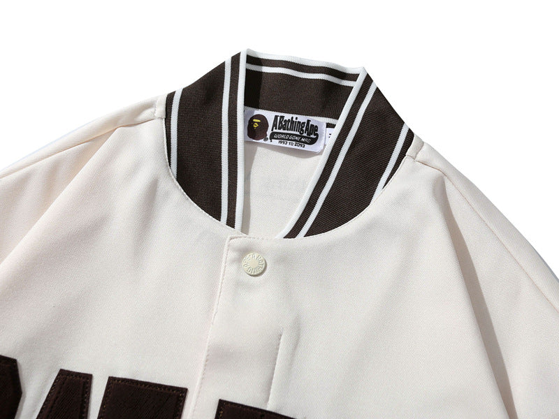 BAPEBASEBALL JERSEY