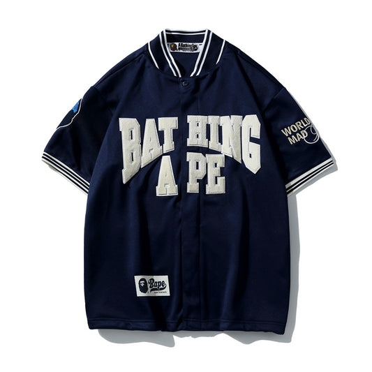 BAPE MENS BASEBALL JERSEY