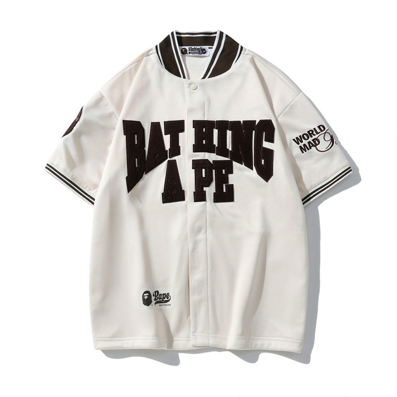 BAPEBASEBALL JERSEY