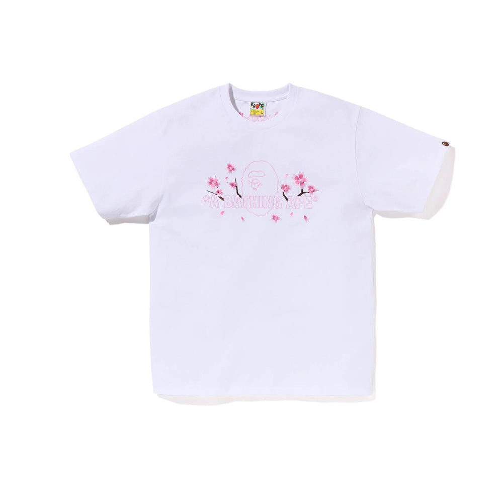 BAPE Sakura Photo Ape Head Tee