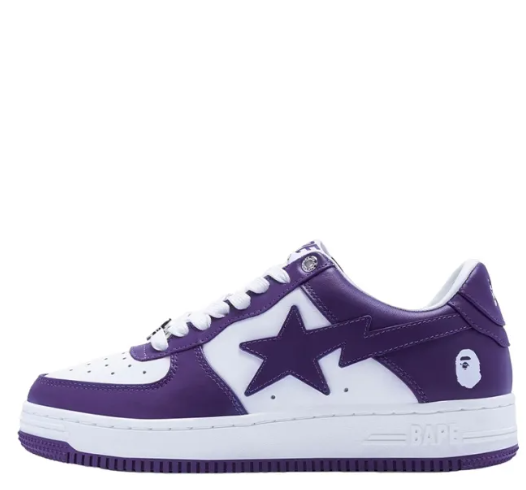 A BATHING APE® Bape Sta #4 M1 "Purple" Sneakers