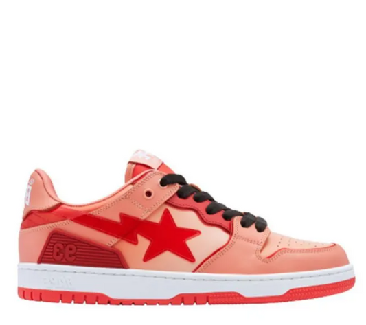 BAPE A BATHING APE Bape SK8 Sta Red Gradation