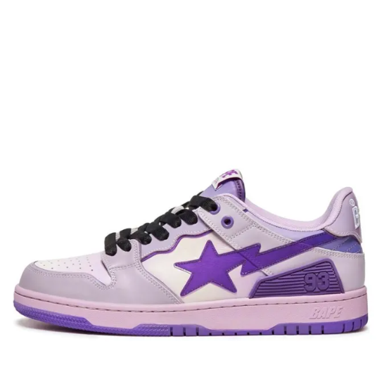 A BATHING APE Bape SK8 Sta Purple