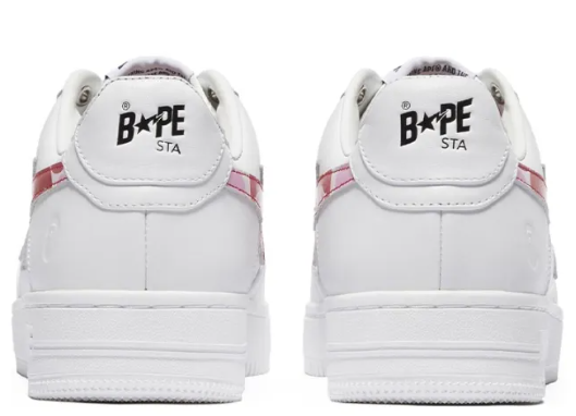 A BATHING APE Bape Sta Low White ABC Camo Pink 2021